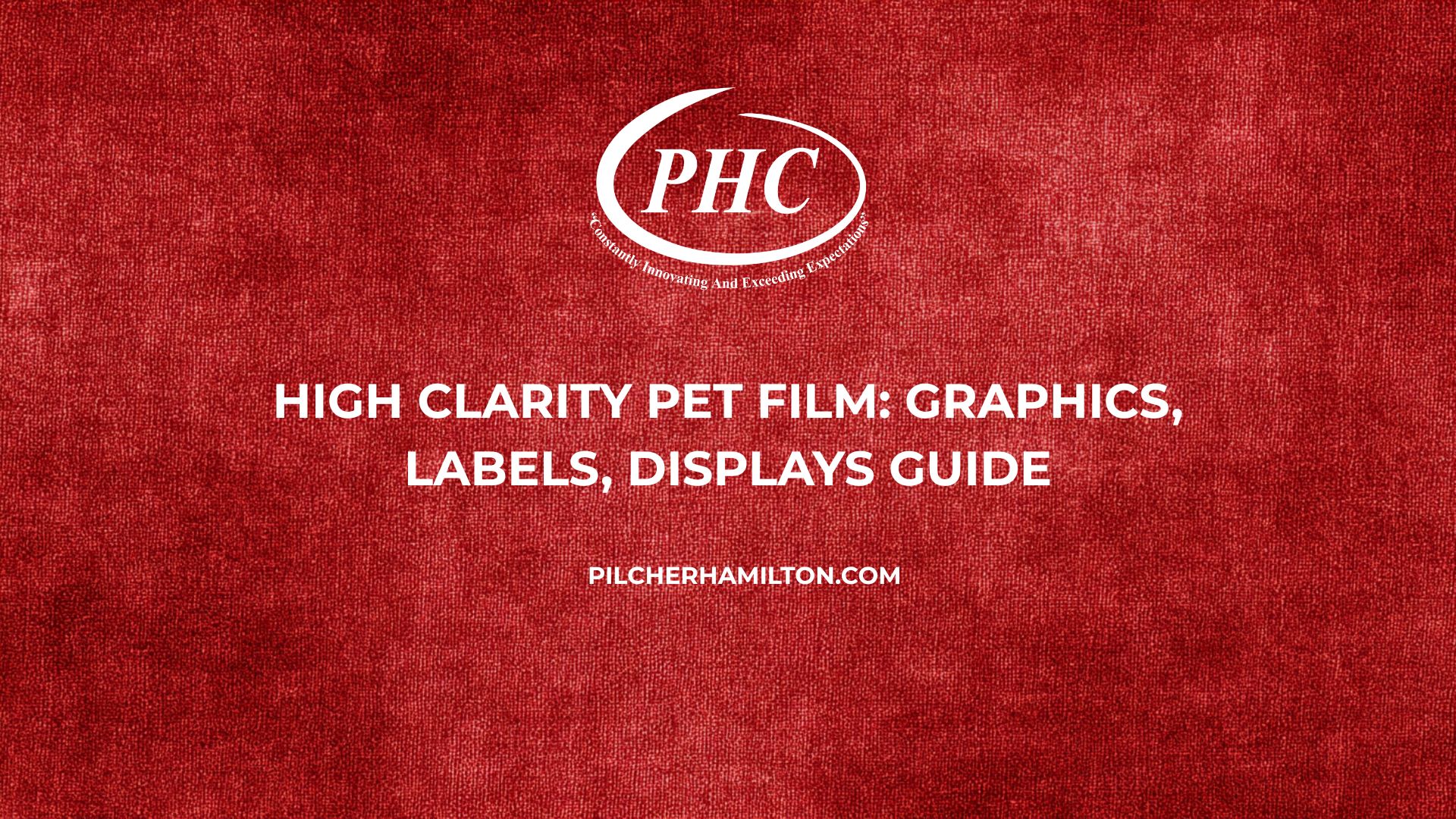 High Clarity PET Film: Graphics, Labels, Displays Guide USA