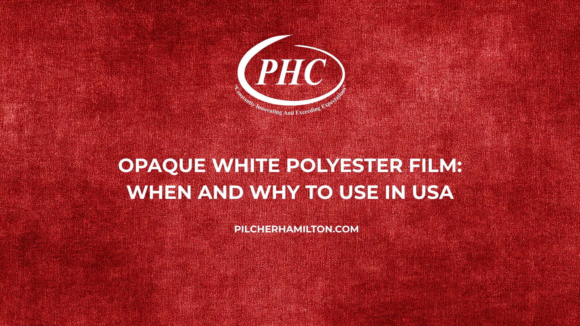 Opaque white polyester film for packaging USA