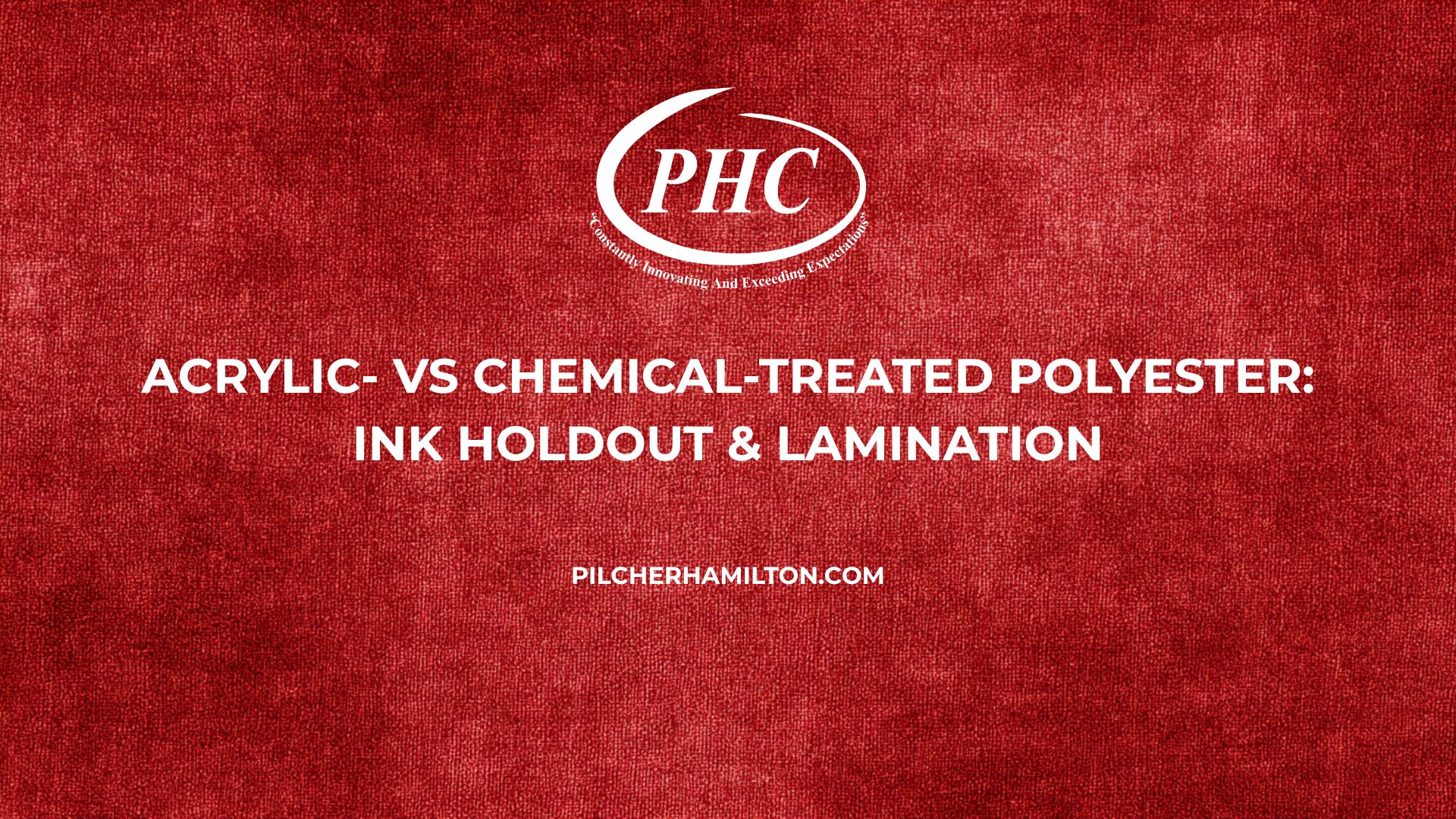 Acrylic‑ vs Chemical‑Treated Polyester: Ink Holdout & Lamination