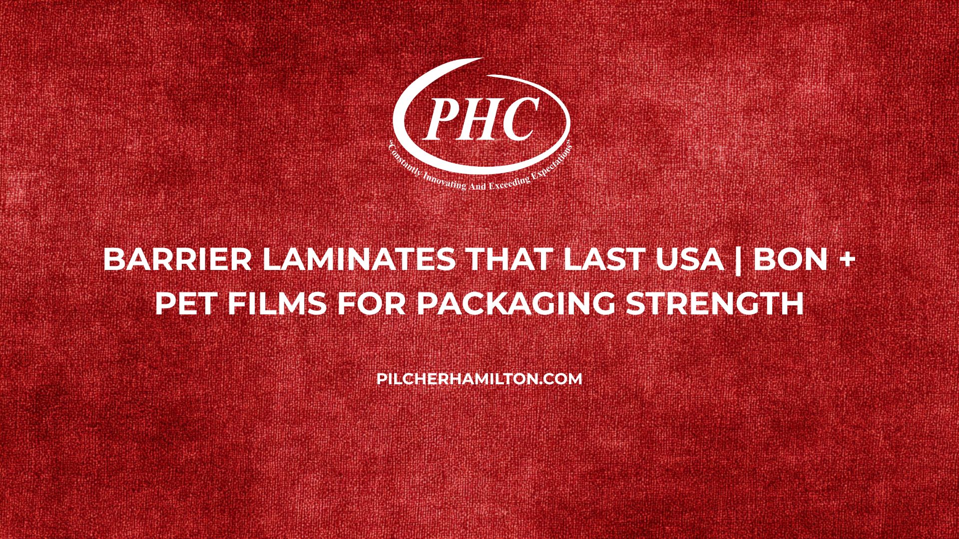 BON and PET films for barrier laminates USA | PHC