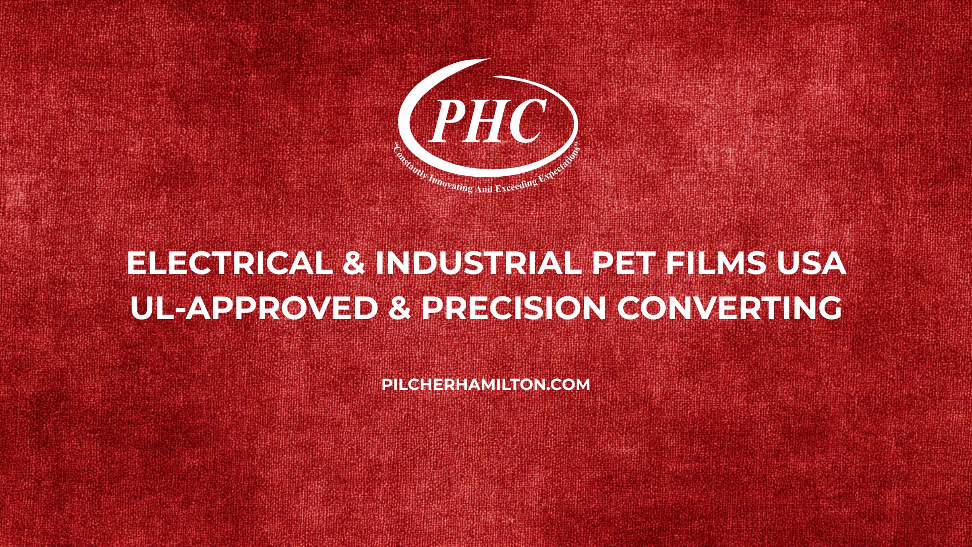 UL-approved electrical PET films and industrial solutions USA | PHC