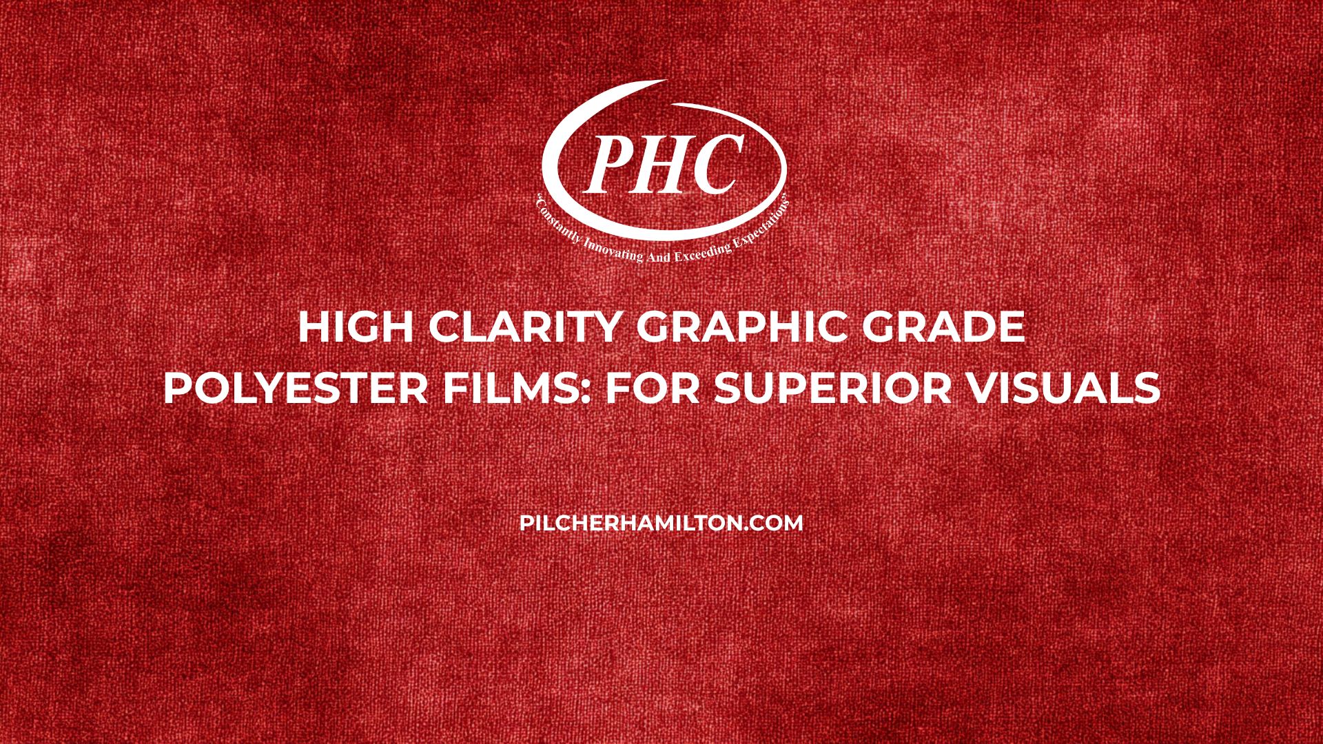High Clarity Graphic Grade Polyester Films: For Superior Visuals