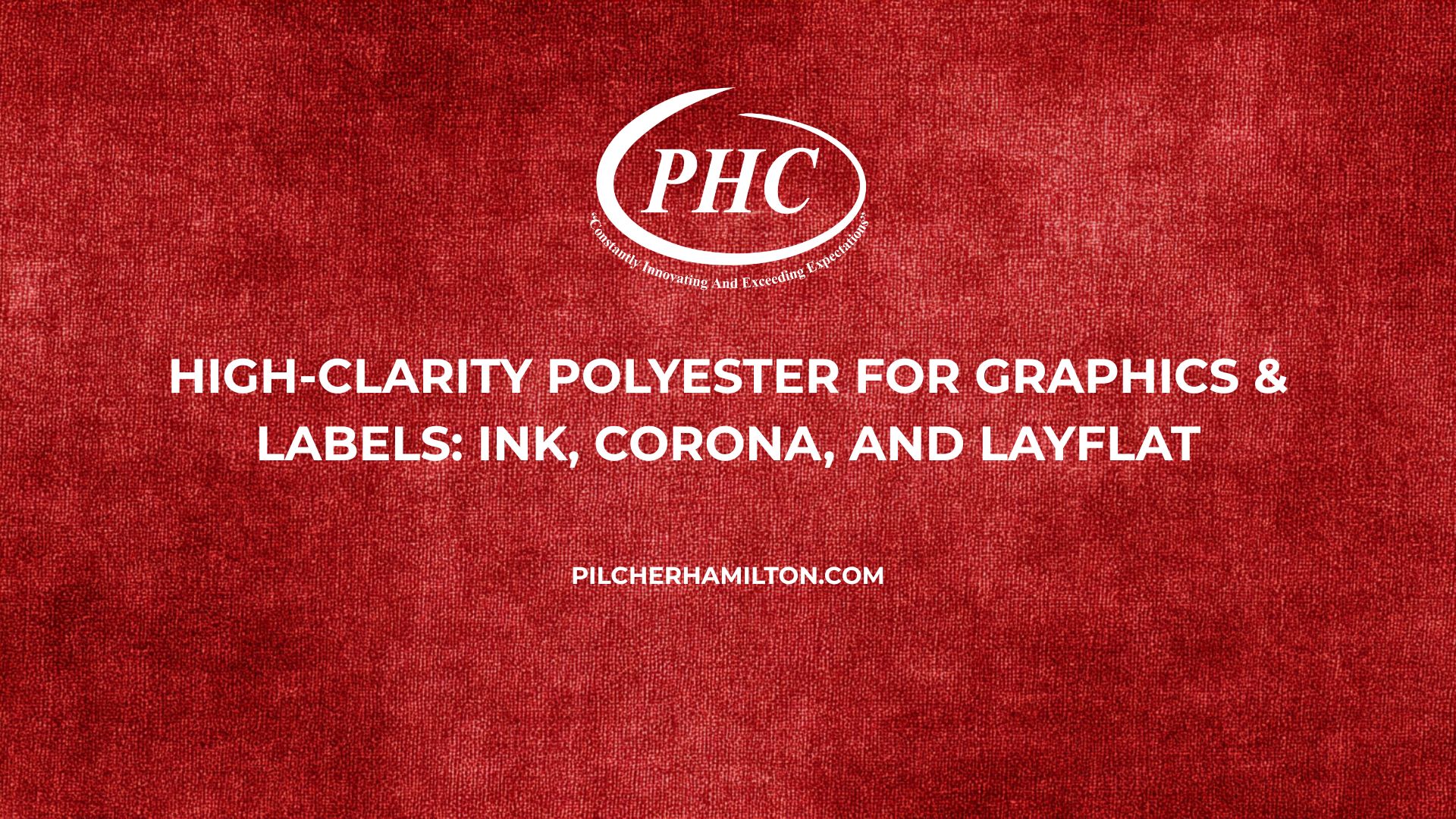 Clear polyester film in a wide‑format graphics print shop