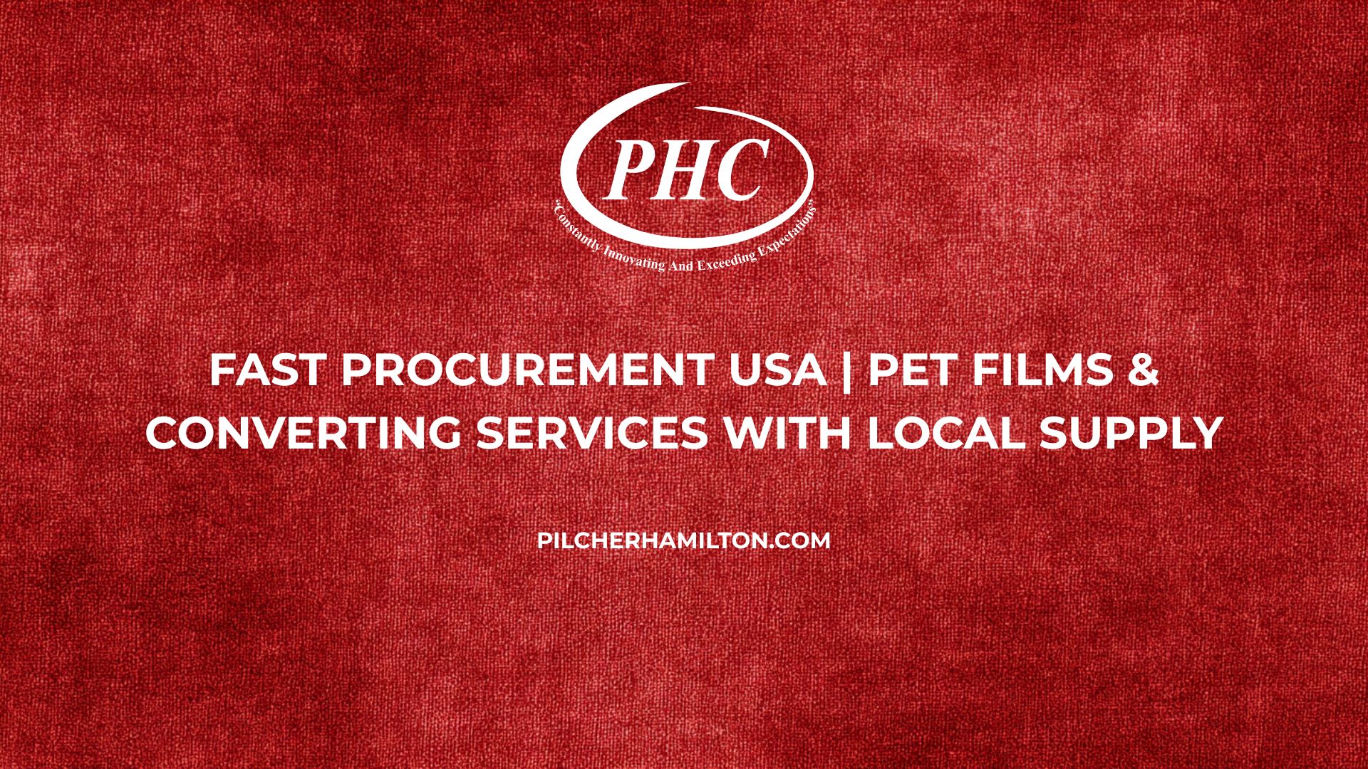 Fast Procurement USA | PET Films & Converting Services with Local Supply