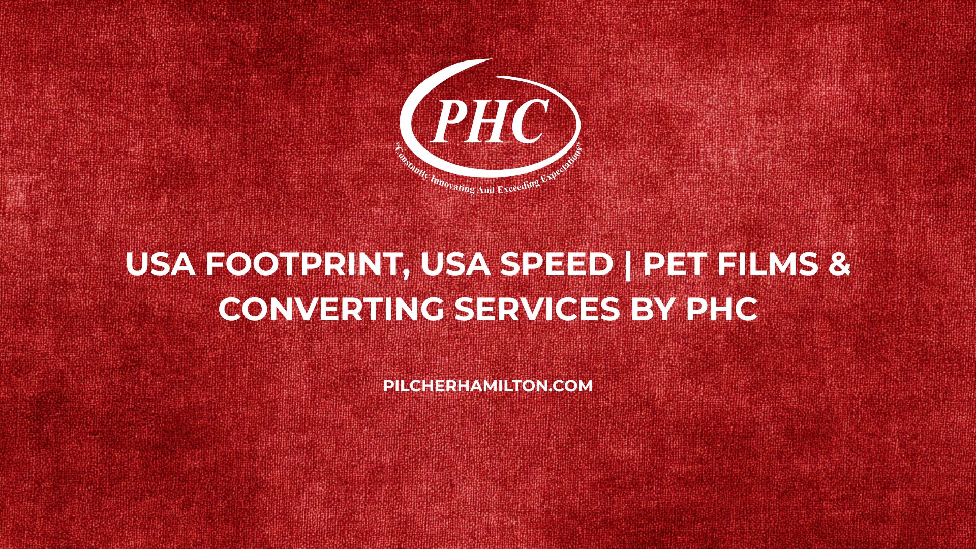 USA-based PET film supply and services | PHC