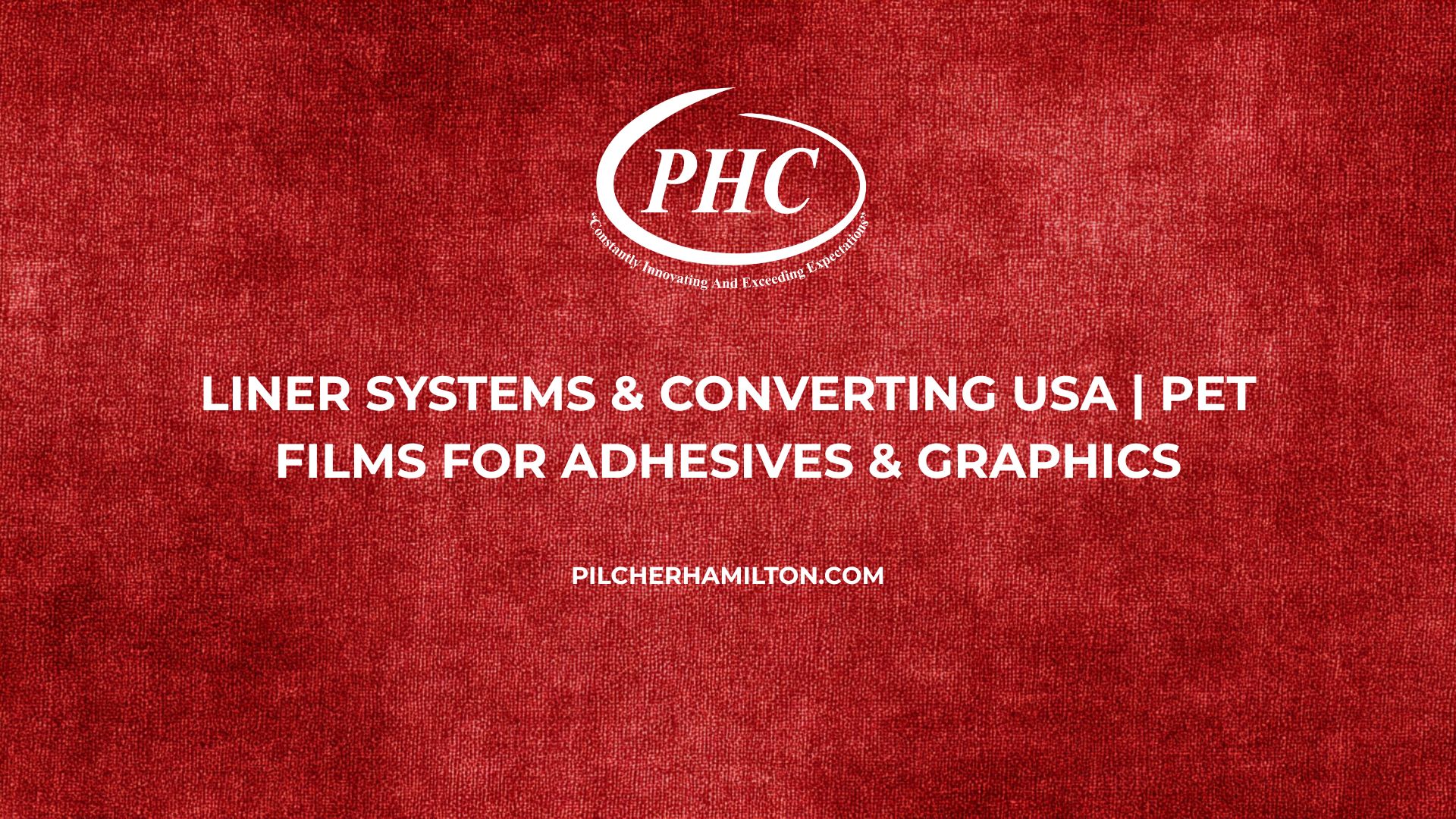 PET release liners and converting services USA | PHC