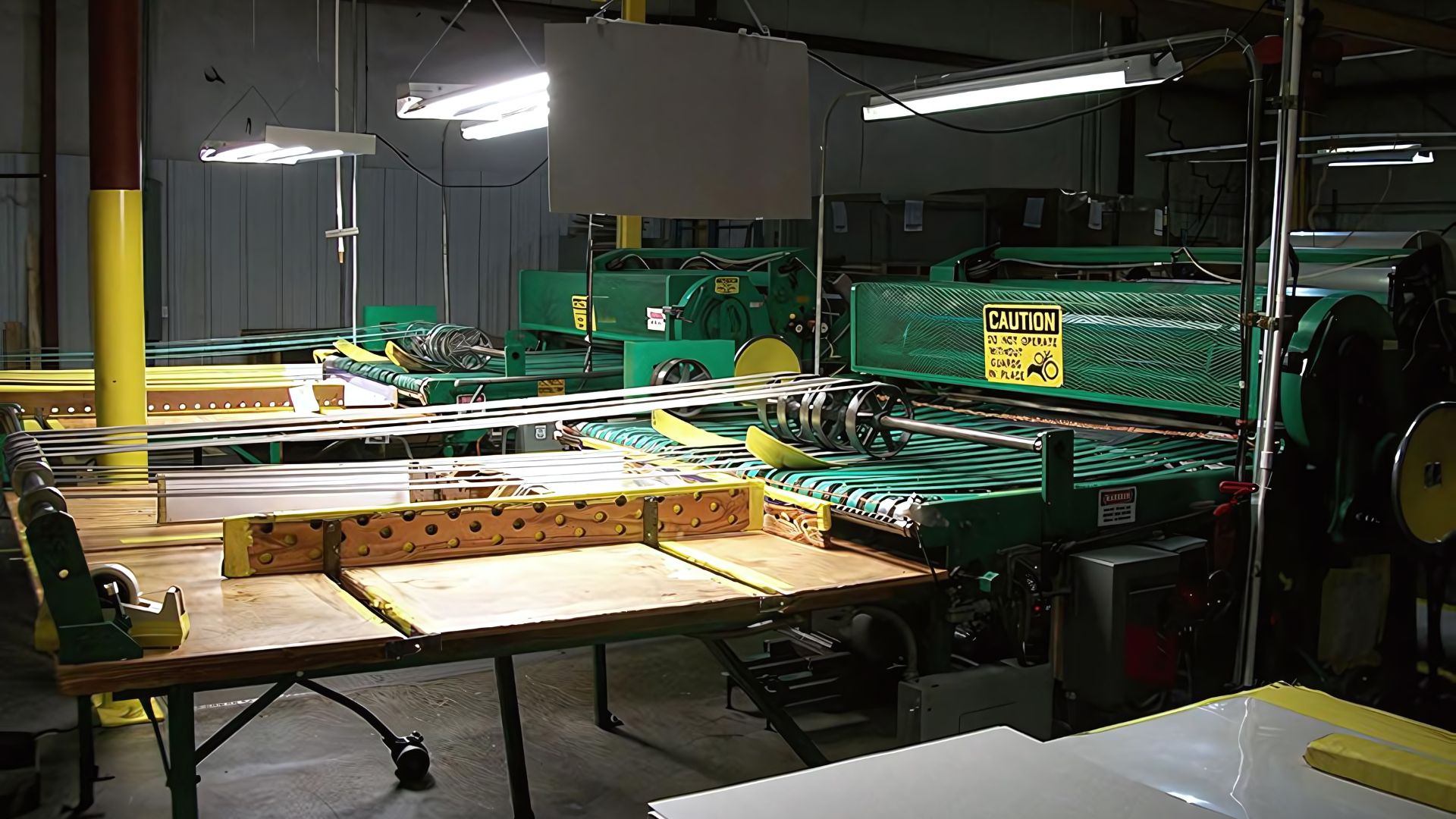 Polyester industrial rolls USA for packaging lines
