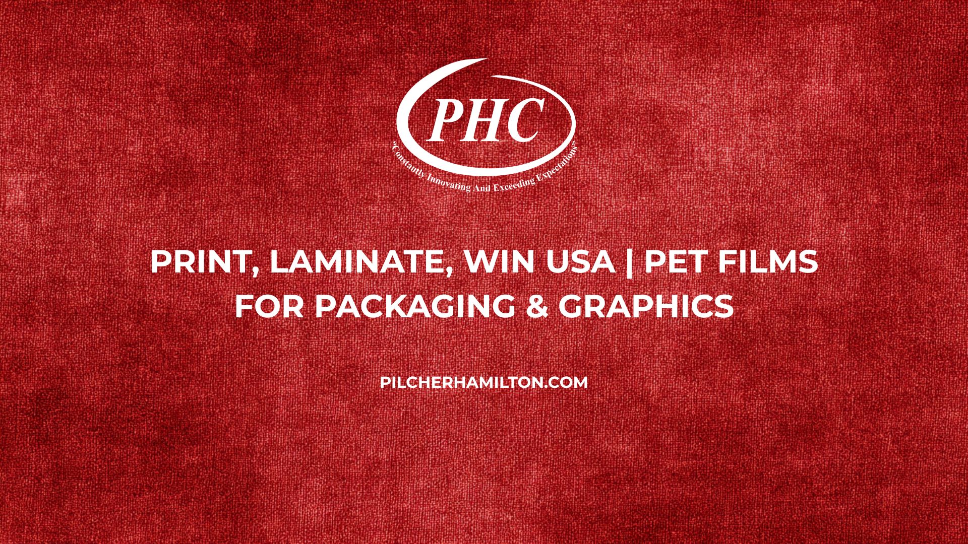 PET films for printing and laminating USA | PHC