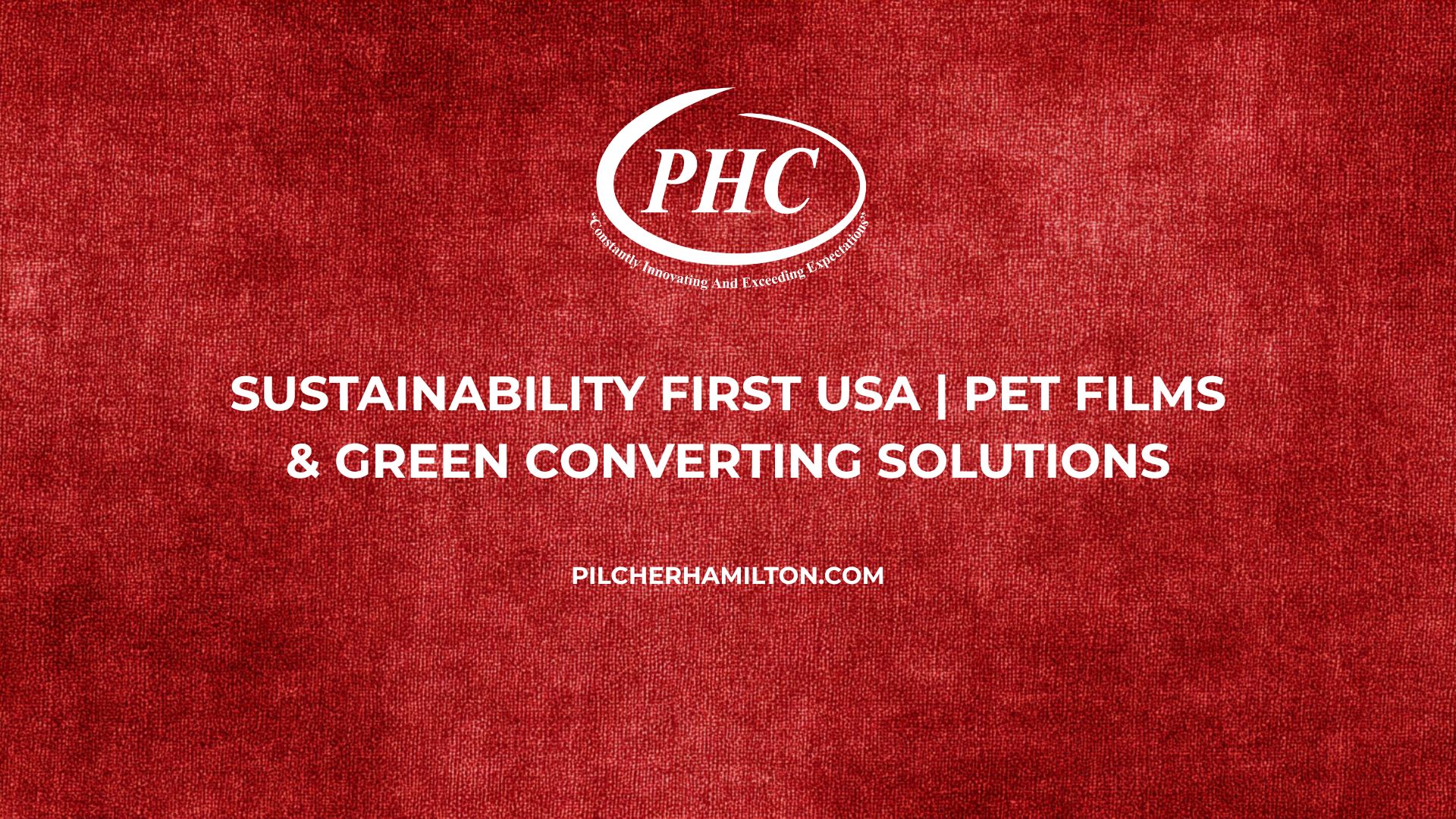 Recycled PET films and sustainable packaging solutions USA | PHC