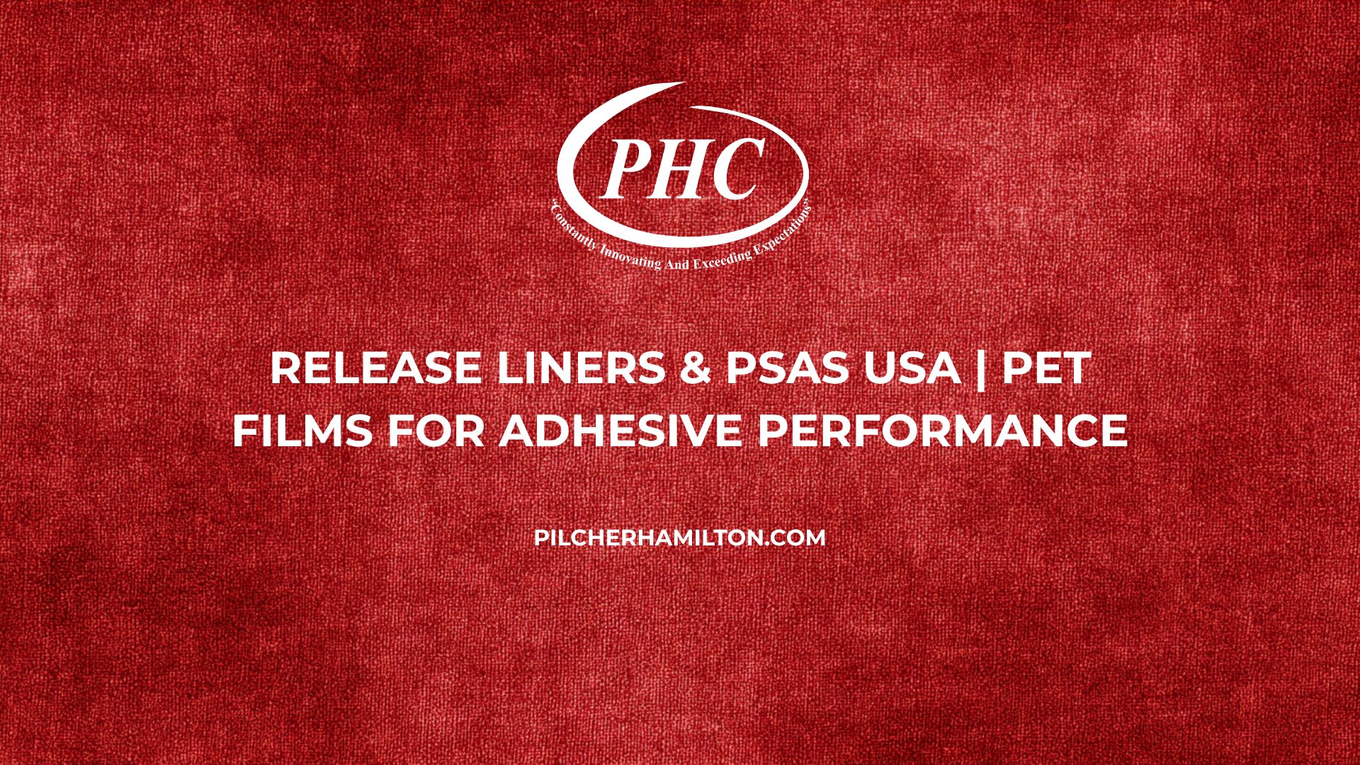 Release liners and PSA PET films USA | PHC