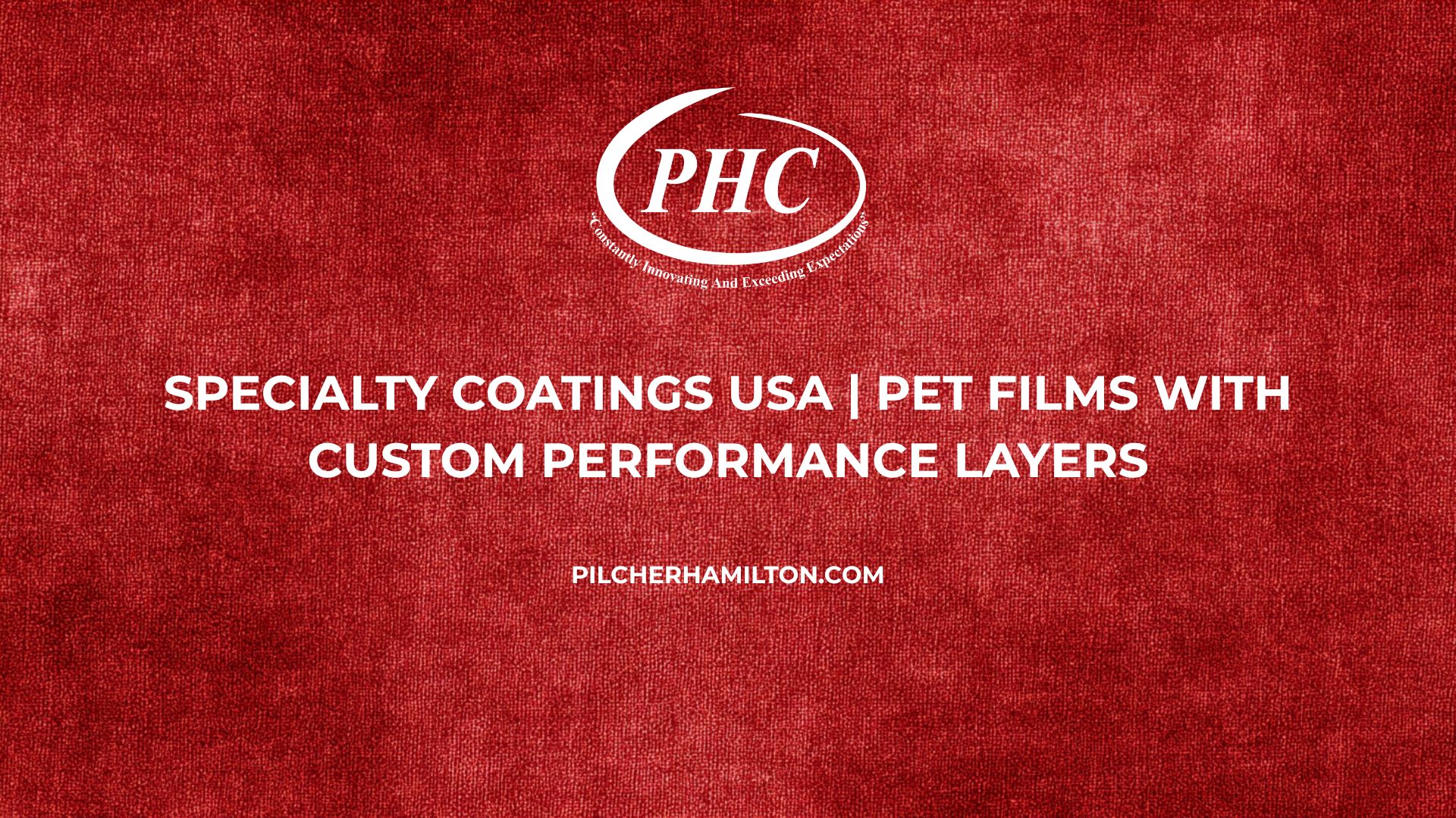Specialty coated PET films USA | PHC