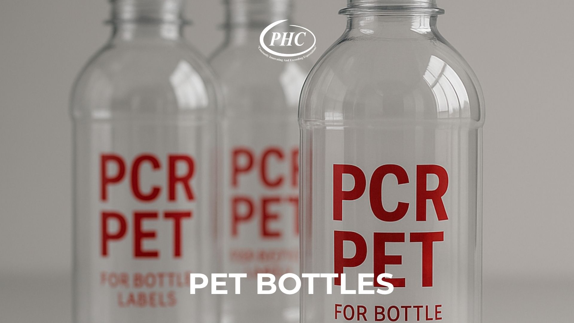 The Rise of PCR PET in the Packaging Industry